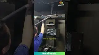 Textile Mill Expertise: Mastering the Art of Yarn Winding #textileworker #skill #factory