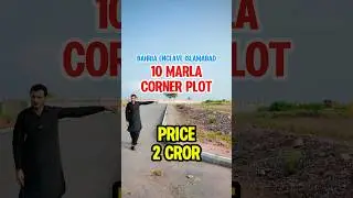 10 Marla Corner Plot For Sale #bahriaenclaveislamabad #hikmatkhanburki #bahriaenclave #10marlaplot