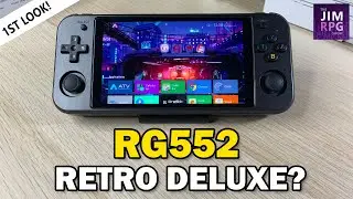 Anbernic RG552 Detailed 1st Impressions, Setup - 8/16/32 bit Retro Premium Handheld? + Giveaway