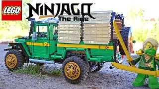 НИНЗЯГО Внедорожник ЛЕГО Техник для Ллойда Гармадона на базе Land Cruiser FJ45.