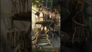 Magical Treehouse Tour &mdash; Exterior, Kitchen & Enchanted Garden #dreamhome #relax #eleganthomes