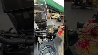 KTM 390 Adventure S | Installing Bobo BM4 Pro Mobile Holder #mobileholder #ktm390adventure #bobo
