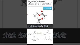Acylation at carbon Claisen ester condensation