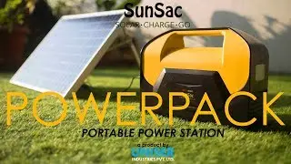 Introducing SunSac Powerpack | Portable Power Station | Solar.Charge.Go