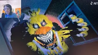 playing FNAF 4 while talking about it