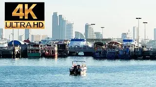 Pattaya 4K Walk Bali Hai Pier SunRise Morning .