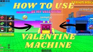 Как использовать BE MY VALENTINE MACHINE в игре Escape Tsunami для лечения Brainrots! (ОБНОВЛЕНИЕ...