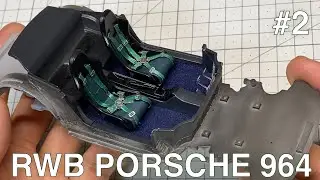 1/24 RWB Porsche 964 - Resin+Decals+Photoetched Full detailed - HOBBYDESIGN Limited Edition - part2