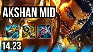 AKSHAN vs YASUO (MID) | NA Master | 14.23