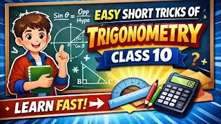Class X NCERT MATHS अध्याय 8 trigonometry त्रिकोणमिति #maths #importantquestions 