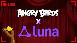 🔴LIVE We're Playing Angry Birds Flock Party in a WHOLE Cinema! 🍿