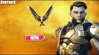Fortnite Midas Rex skin GAMEPLAY