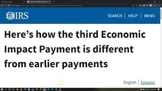COVID Tax Tip Here&rsquo;s how the third Economic Impact Payment is different from earlier payments