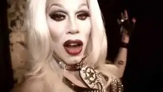 Sharon Needles & Larry Tee at Super Electric Party Machine