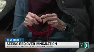 Coffee shop becomes safe space to knit for Red Hat Resistance