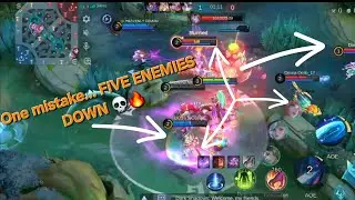 INSANE 1v5 CLUTCH 😈 Alpha Went FULL HYPER MODE | Mobile Legends MLBB NO FEAR 😤