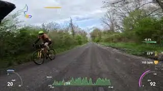 W Mill Hill Rd descent - Got 10th! - Monkey Knife Fight 2024
