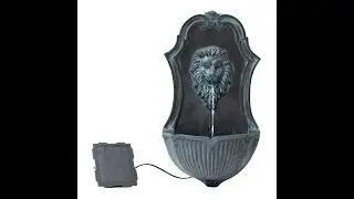 XBrand Lion Head Wall Fountain Instructional Video HC-7300-GR