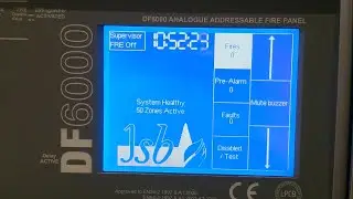 JSB EATON FIRE ALARM SYSTEM  HOW TO SET TIME ⏲️ AND DATE 📅 
