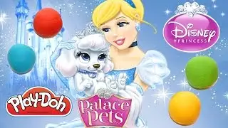 How To Make Pumpkin from Disney Princess Palace Pets out of Play Doh | DCTC Play Doh Videos
