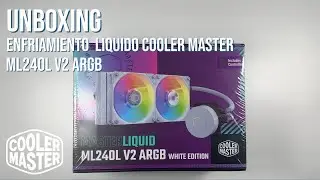 ENFRIAMIENTO LIQUIDO COOLER MASTER MASTERLIQUID ML240L V2 WHITE ARGB - QUIOSCO PERÚ