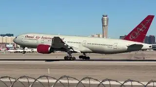 Omni Air International Boeing 777-2U8(ER) lands at Las Vegas | N846AX