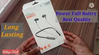 Conekt Bounce 5 Bluetooth Earphone| Neckband|Economic Price range #Conekt #Bounce 5