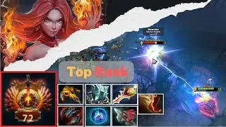 Top rank | Lina | AodDota2 | Highlights |
