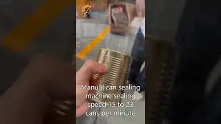 Handmatige bliksluitmachine, bliksluitmachine voor blikjes, semi-automatische blikkensluitmachine