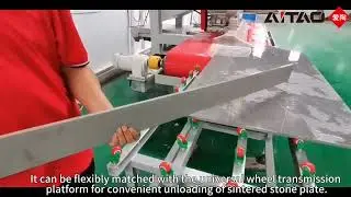 ATS 3 1800 Automatic CNC continuous tiles cutting Machine 02