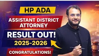 Himachal ADA Result 2025-2026 Out | Assistant District Attorney Result Declared | Cutoff & Next Step