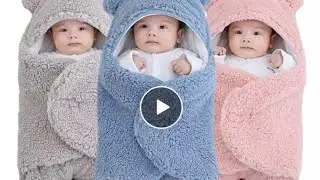 Soft Newborn Baby Wrap Blankets Baby Sleeping Bag Envelope |Buy now Link Description Click Link |