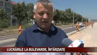 Lucrarile la bulevarde, intarziate