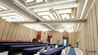 Daitachi Vertical Folding Wall | Vertical Raising Wall for Ningbo Municipal Government Meeting Room