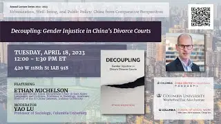 Decoupling: Gender Injustice in China&rsquo;s Divorce Courts