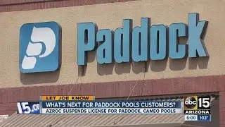 Paddock Pools, Cameo Pools licenses suspended by AROC