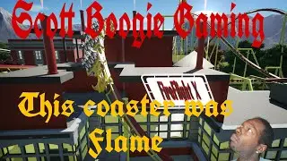 Fire Flight X coaster Design