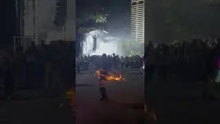LED Pixel Whip at Ivy Lab Jacksonville NYE 2024