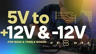 bc547/bc548 booster // haw to make a dual supply using bc547//5v to 12 0 12 supply//boost converter