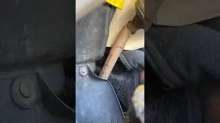 How to get rust of any exhaust pipe without taking it off (easy) #motorcycle #dirtbike #pitbike