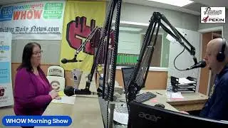 WHOW Morning Show with Janice Peterson - Clinton Chamber of Commerce