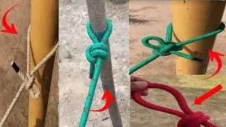 Very few people know about these six knots used in daily life