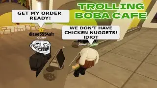 Roblox Cafe Trolling - Trolling in Boba Cafe!