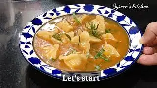Chicken Dumpling soup | Healthy dumpling soup recipe