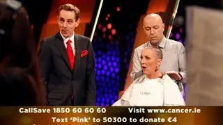 Majella O'Donnell has her hair shaved for charity | The Late Late Show