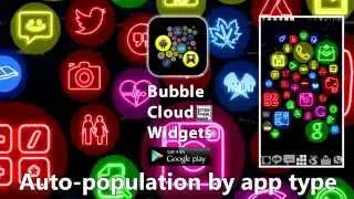 Bubble Cloud Widgets - a new way to customize your launcher