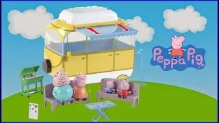 Peppa Pig's Campervan Playset  Peppa Pig Autocaravana Casa rodante de Peppa la Cerdita en Youtube