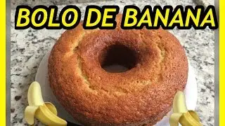 BOLO DE BANANA  | Amanda Andrade