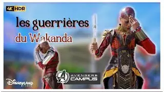 LA PUISSANCE DU WAKANDA EN ACTION LE SPECTACLE DES GUERRIÈRES À L’AVENGERS CAMPUS À DISNEYLAND PARIS