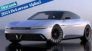 2024 DeLorean Alpha5 First Look: The DeLorean of the Future is Here